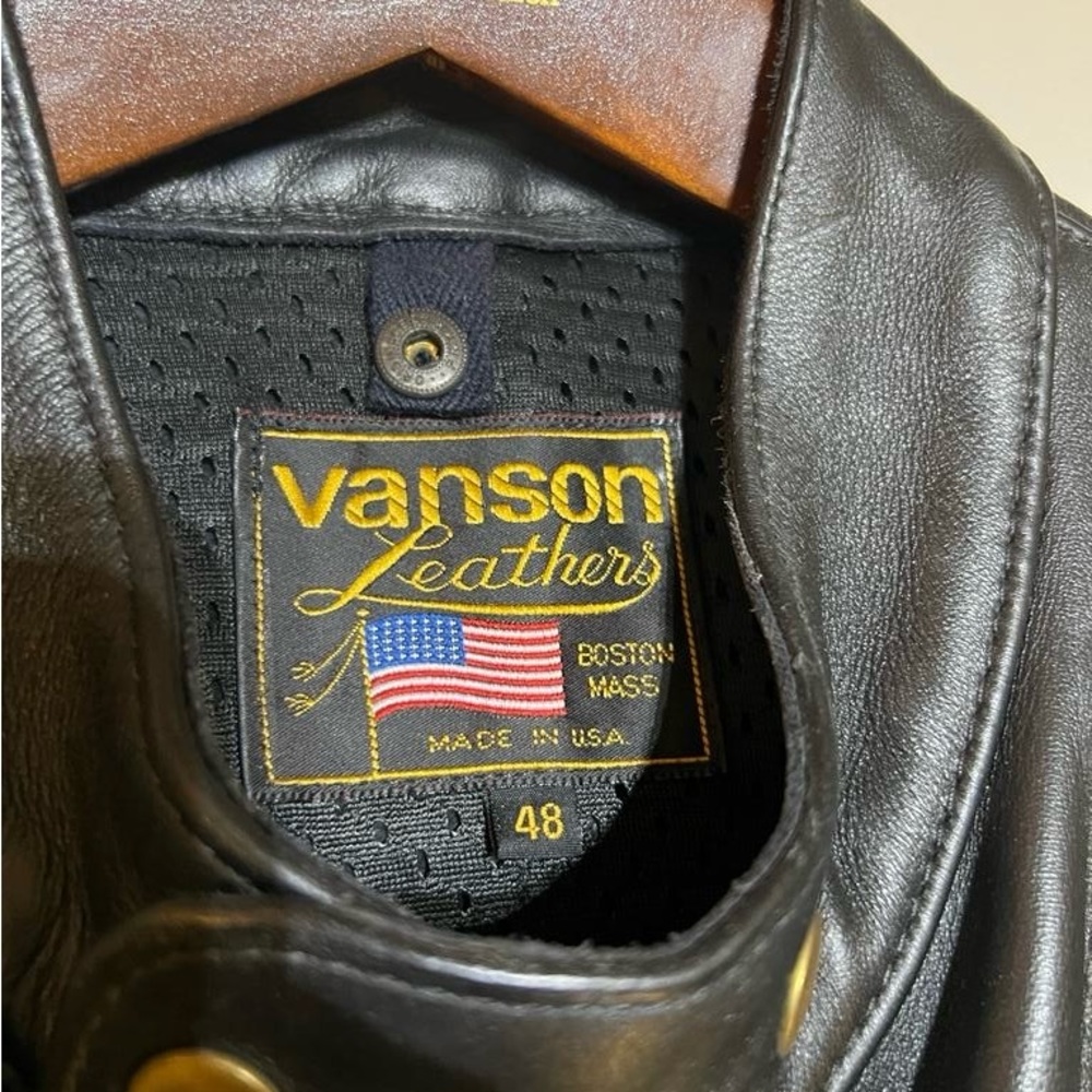 Vanson Leather Jacket - image 3